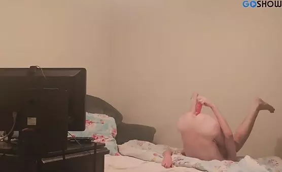 Soloqueer Dildo Fucks with Anal Fingering
